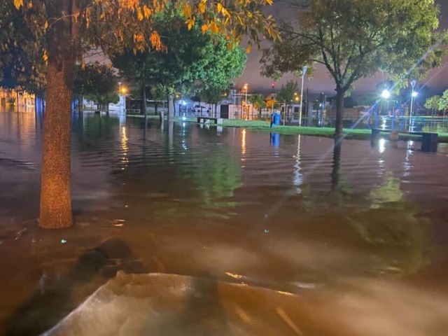 Registro de lluvia: 52.8 mil�metros hasta las 9 de la ma�ana